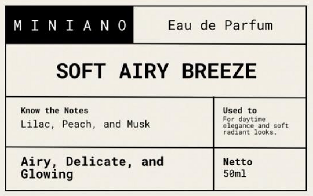 MEMOIRÉ MINIANO EAU DE PARFUM